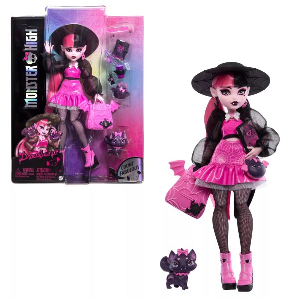 Monster High: Szörnyen új Draculaura baba