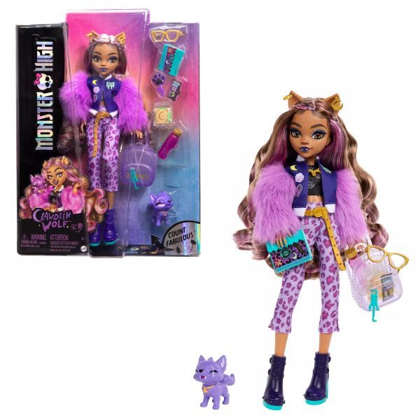 Monster High: Szörnyen új Clawdeen baba akciós termékkép 1