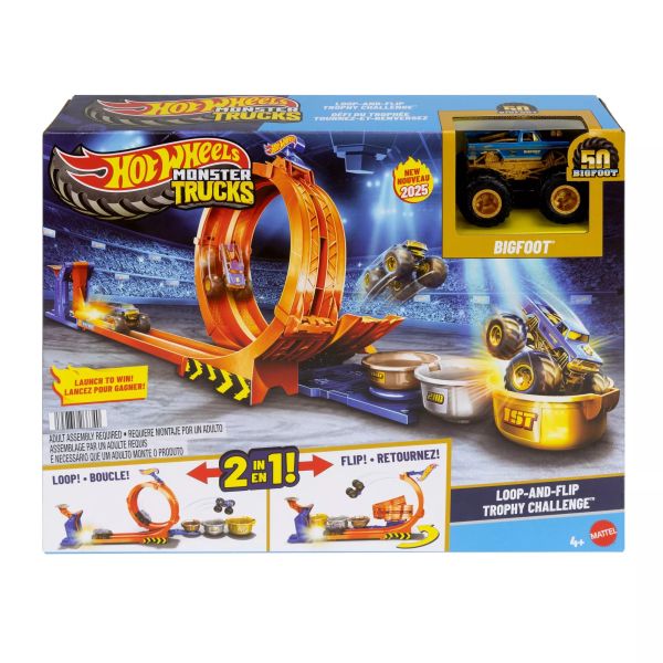 Hot Wheels: 50. évfordulós Monster Trucks Bigfoot hurokpálya