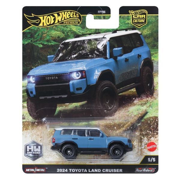 Hot Wheels: Autókultúra kisautó - Toyota Land Cruiser akciós termékkép 1