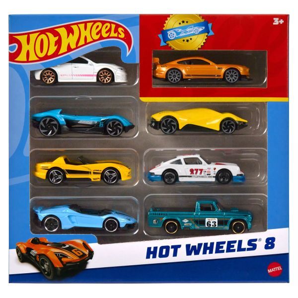 Hot Wheels: Kisautó csomag - 8-db-os akciós termékkép 1