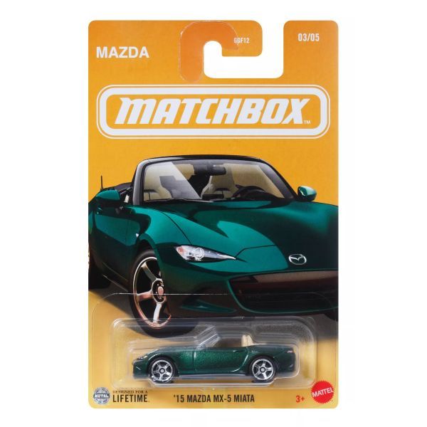 Matchbox: Ikonikus kisautó - &#039;15 Mazda MX-5 Miata akciós termékkép 1