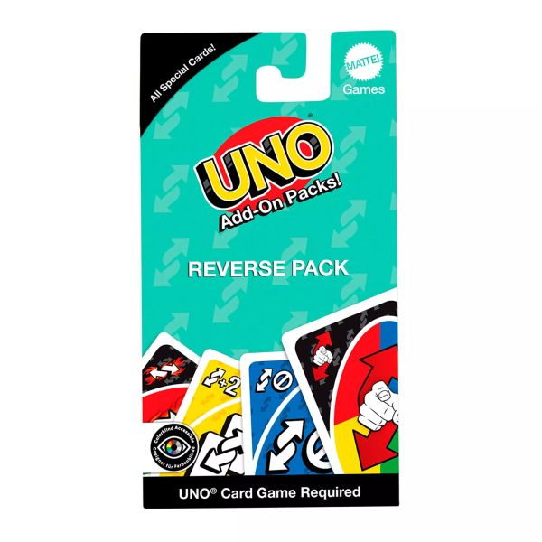 Uno: Kiegészítő kártyacsomag - Visszafordító pakk