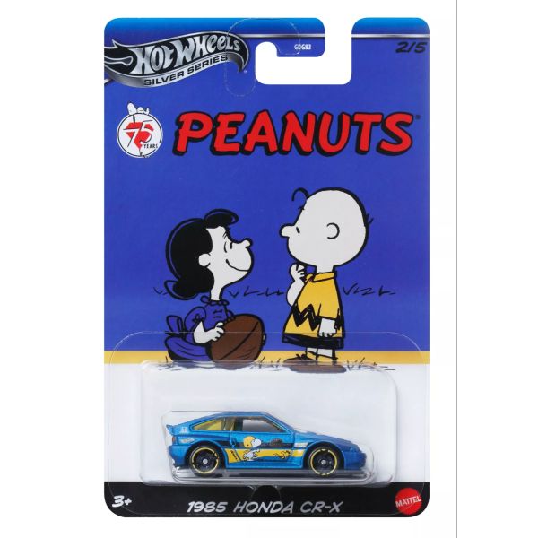 Hot Wheels: Tematikus kisautó - Peanuts, kék