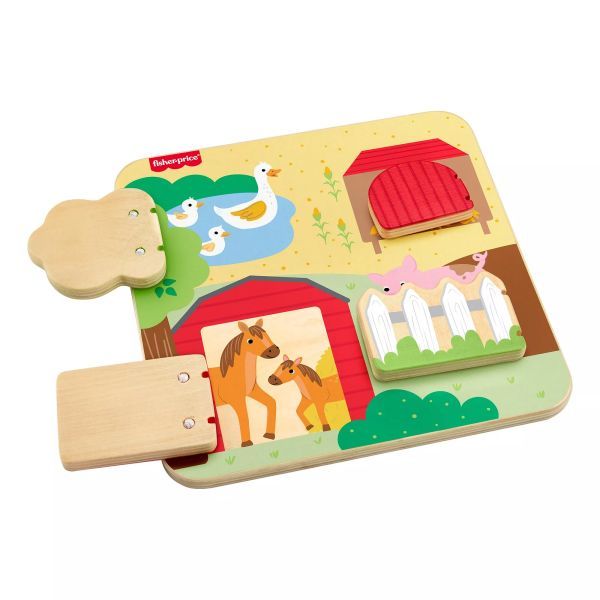 Fisher-Price: Wood Kukucska farm, fa akciós termékkép 1