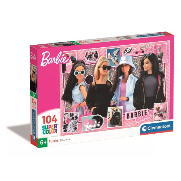 Clementoni: SuperColor Barbie - 104 darabos puzzle