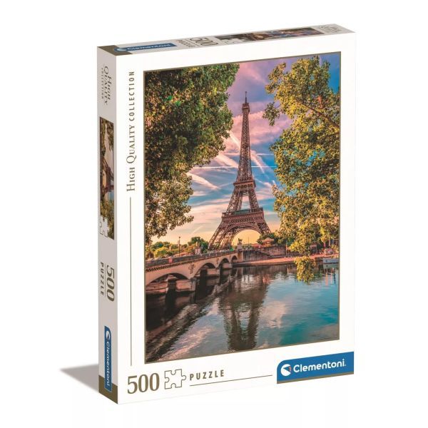 Clementoni: High Quality Collection A Szajna mentén - 500 darabos puzzle akciós termékkép 1