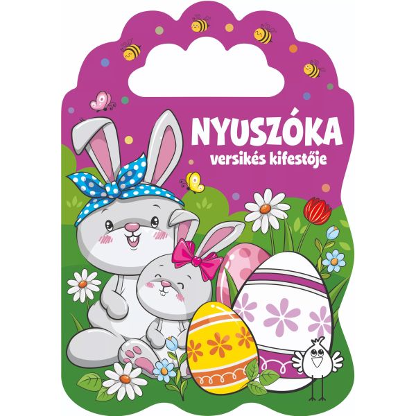 Nyuszóka versikés kifestője