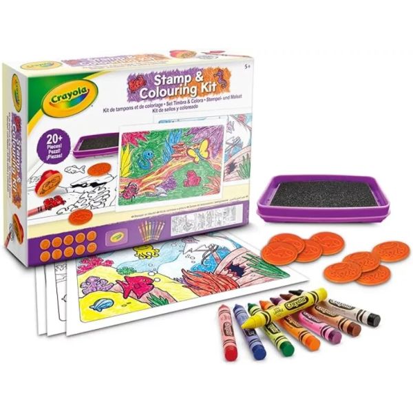 Crayola: Conjunto de Colorir com Carimbos