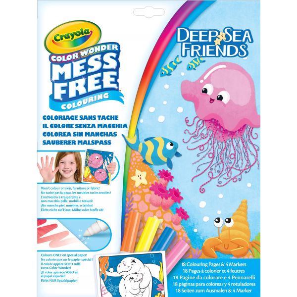 Crayola Color Wonder: Sada pro barvení bez skvrn