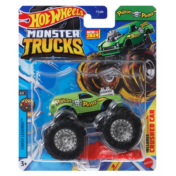 Hot Wheels: Monster Trucks Poison Pinto kisautó