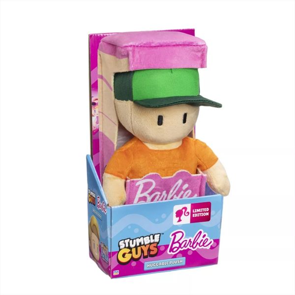 Stumble Guys x Barbie: Ölelhető plüssfigura, 30 cm - többféle