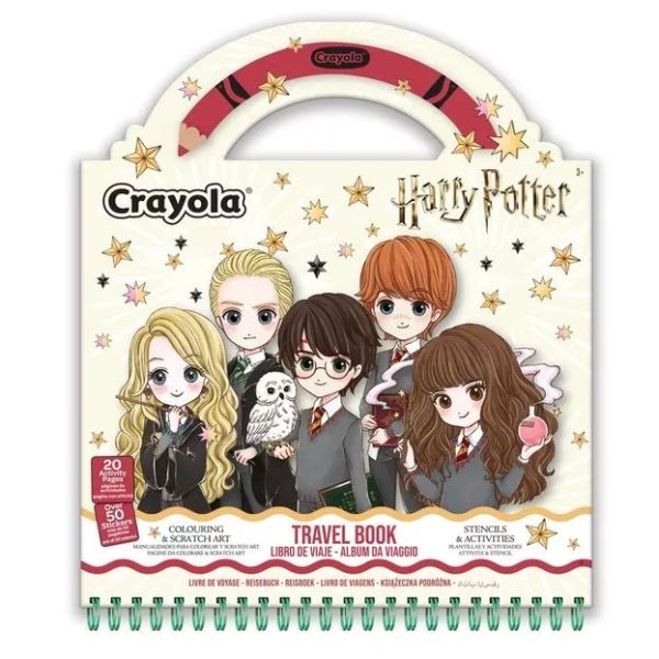 Crayola: Colour & Scratch Harry Potter foglalkoztató füzet