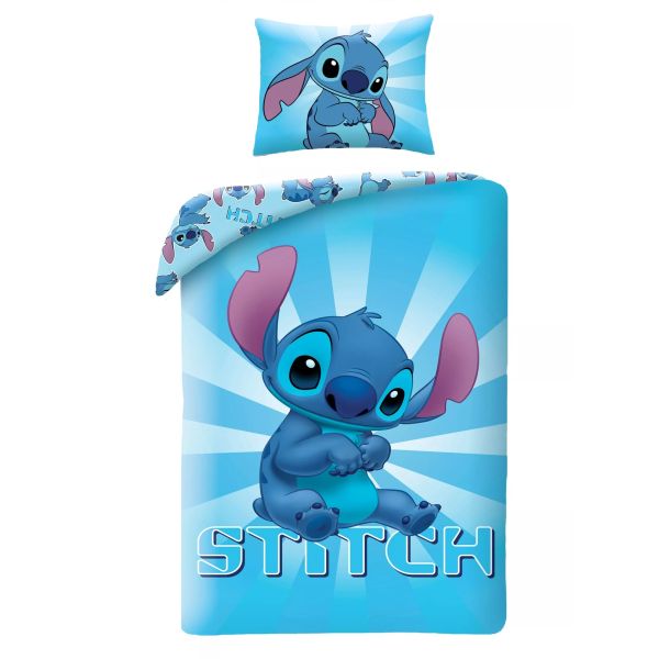 Lilo&Stitch: Vidámság kétrészes pamut ágynemű garnitúra - 140 x 200 cm