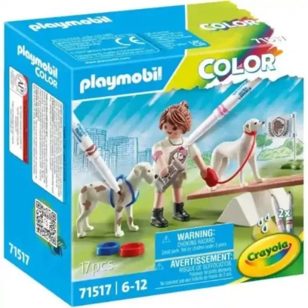 Playmobil: Kutyatréning játékszett filctollal akciós termékkép 1