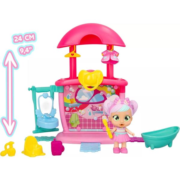 Cry Babies Playtime: Bella fürdőszobája játékszett