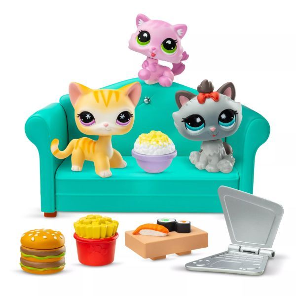 Littlest Pet Shop: Diner Dash játékkészlet, 7. generáció, 3. széria - 3 db-os akciós termékkép 1