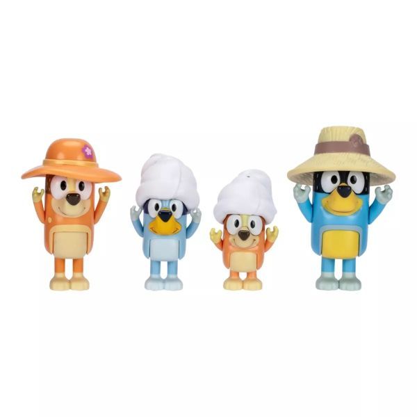 Bluey: Családi utazás játékkészlet - 4 db-os akciós termékkép 1