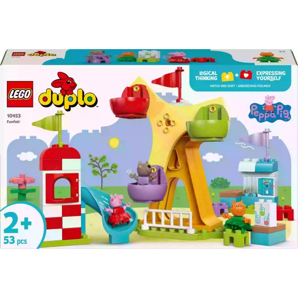 LEGO® DUPLO®: Peppa malac - Vidámpark 10453