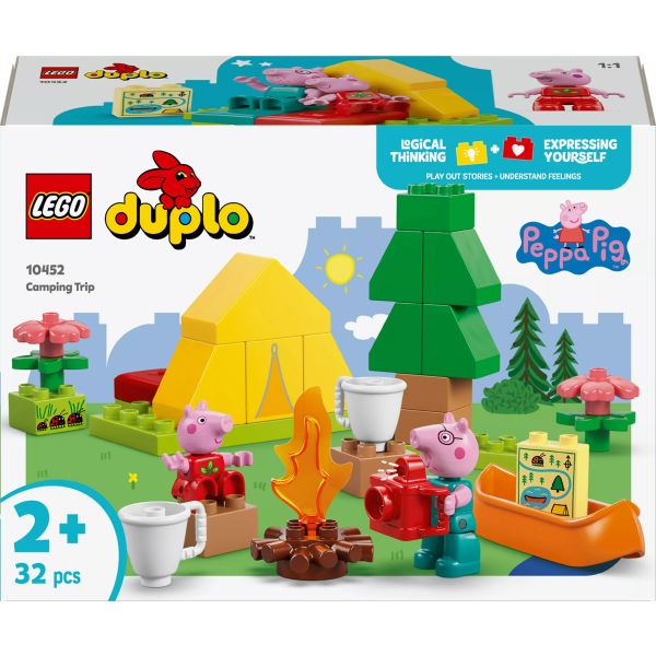LEGO® DUPLO®: Peppa malac - Kempingezős kirándulás 10452