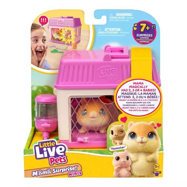 Little Live Pets: Hörcsög mama kölykökkel akciós termékkép 1