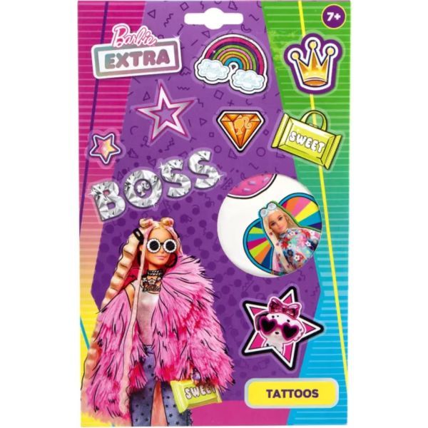 Barbie: Tetoválómatrica készlet akciós termékkép 1