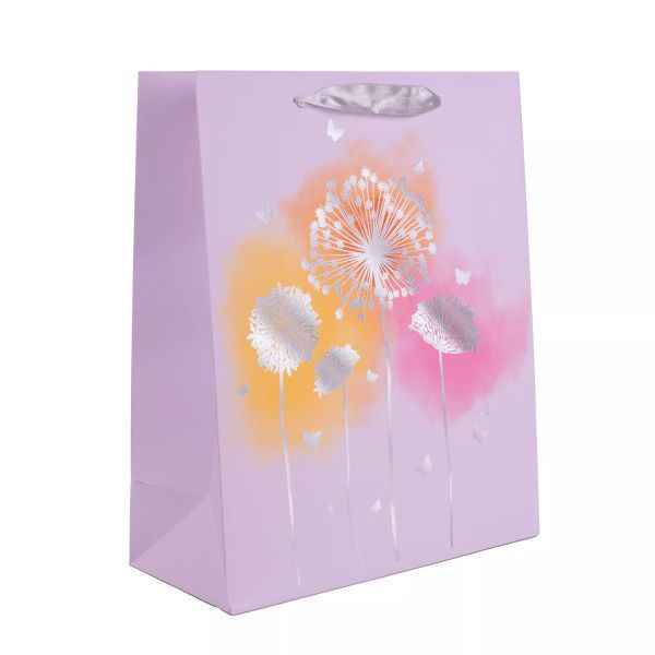 Pitypang mintás hologramos ajándéktasak - 18 x 23 cm akciós termékkép 1