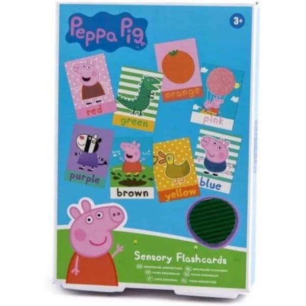 Peppa malac: Szenzoros kártyák akciós termékkép 1
