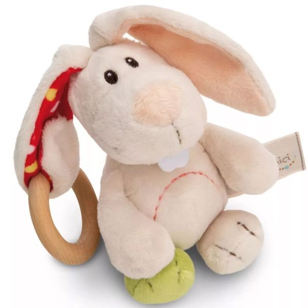 My First Nici: Tilli, a nyuszi babaplüss fa rágókával - 15 cm akciós termékkép 1