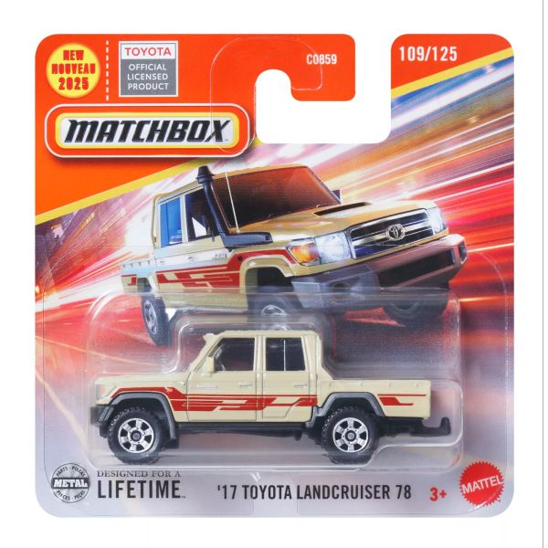 Matchbox: 17 Toyota Landcruiser 78 kisautó