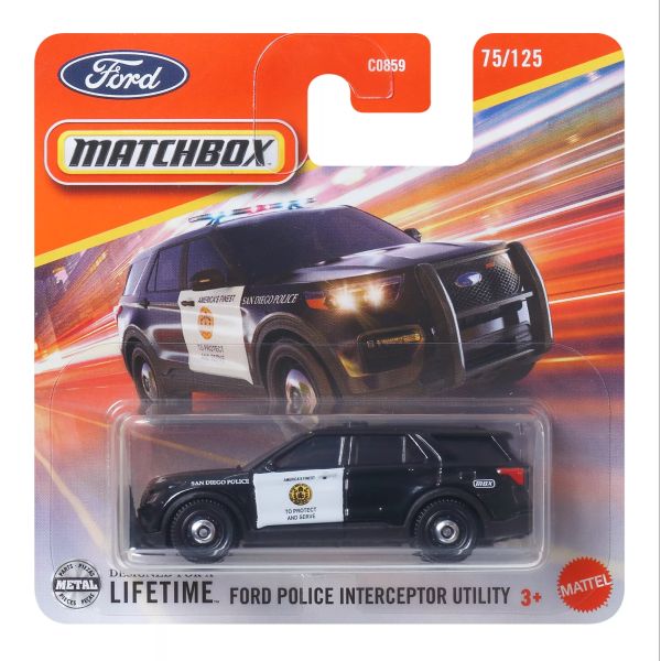 Matchbox: Ford Police Interceptor Utility kisautó