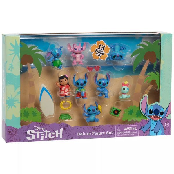 Stitch: Deluxe figura készlet - 13 db-os akciós termékkép 1