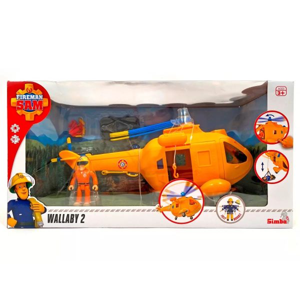 Sam, a tűzoltó: Wallaby 2 - Nagy sárga tűzoltó helikopter CSOMAGOLÁSSÉRÜLT