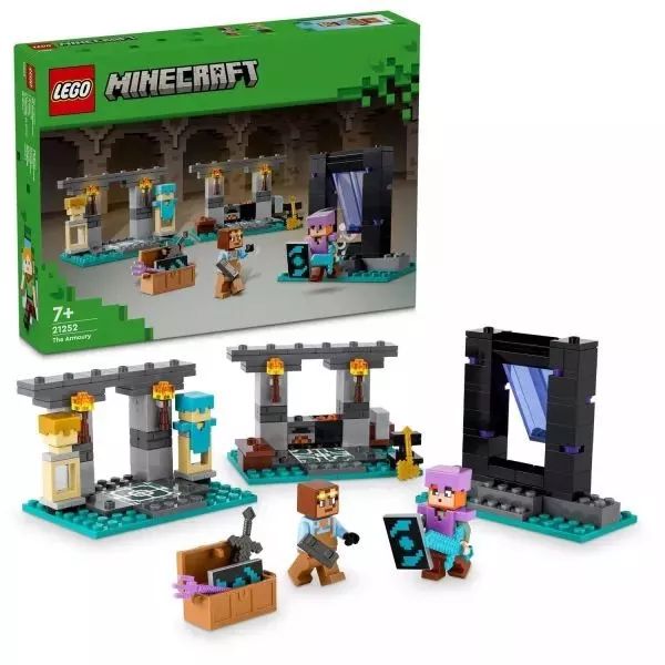 Lego® Minecraft®: A fegyverraktár 21252 CSOMAGOLÁSSÉRÜLT