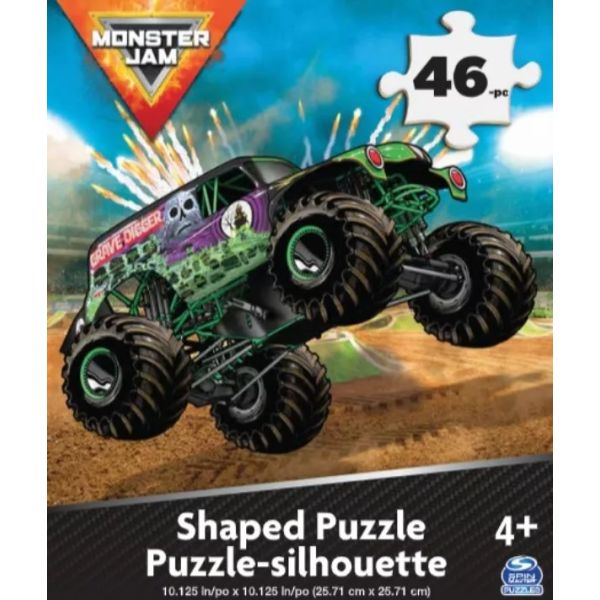 Monster Jam: Forma puzzle - 46 darabos