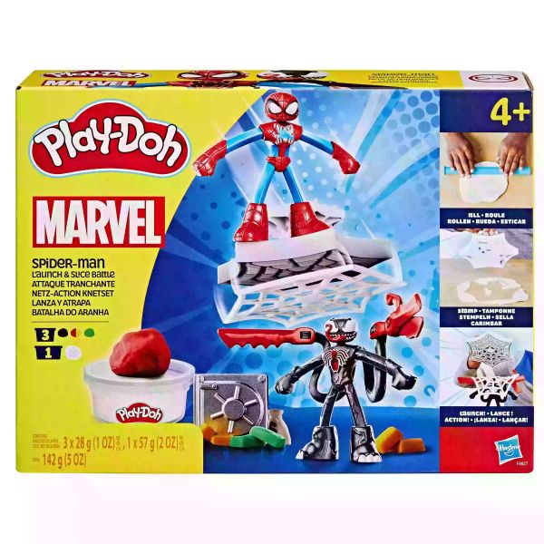 Play-Doh: Pókember vs Venom gyurmás játékszett