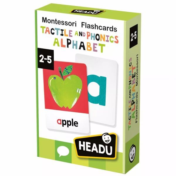 Headu: Betű és szótanulás Montessori fejlesztő játék akciós termékkép 1