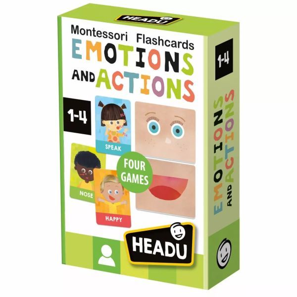 Headu: Montessori érzelmi intelligencia-fejlesztő kártyák akciós termékkép 1