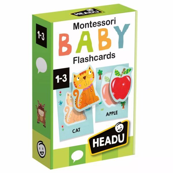 Headu: Szótanuló Montessori fejlesztőjáték piciknek akciós termékkép 1