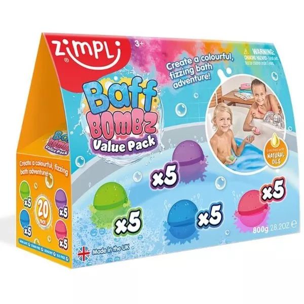 Baff Bombz: Illatos fürdőbomba mega szett - 20 db-os