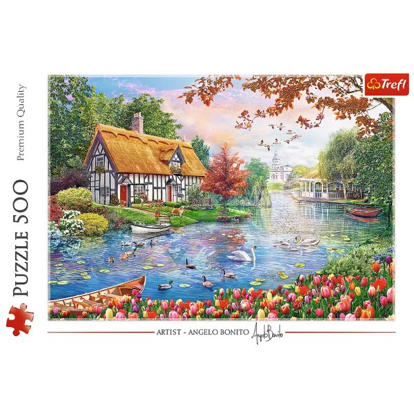Trefl: Csendes menedék - 500 darabos puzzle