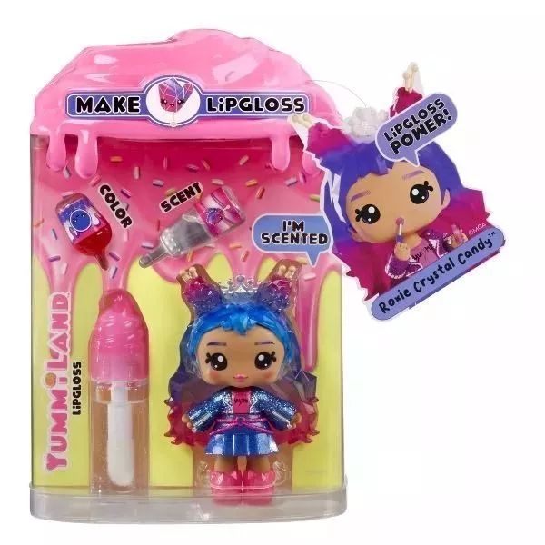 Yummiland: Csináld magad szájfény és baba, 2. széria - Roxie Crystal Candy
