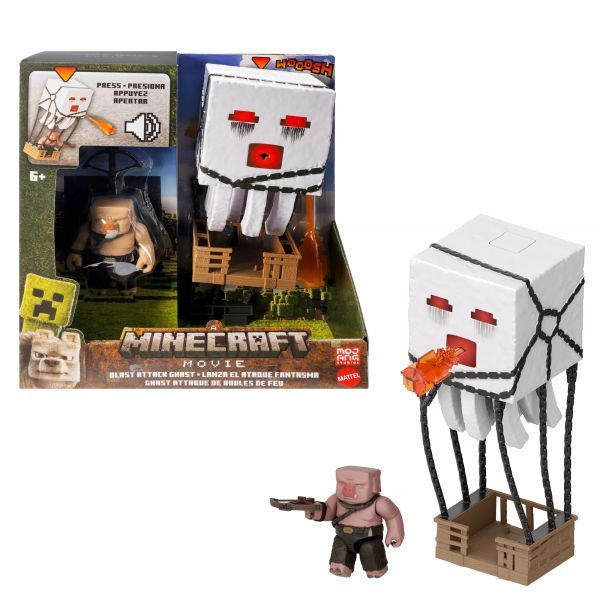 Minecraft: Egy Minecraft film főgonosz akciófigura - Támadó Ghast akciós termékkép 1