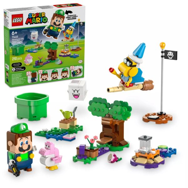 LEGO® Super Mario Kalandok az interaktív LEGO® Luigi figurával 71440
