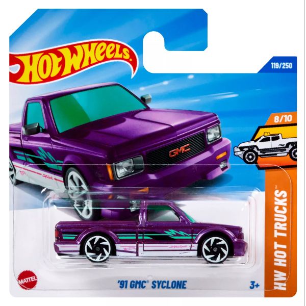 Hot Wheels: 91 GMC Syclone kisautó
