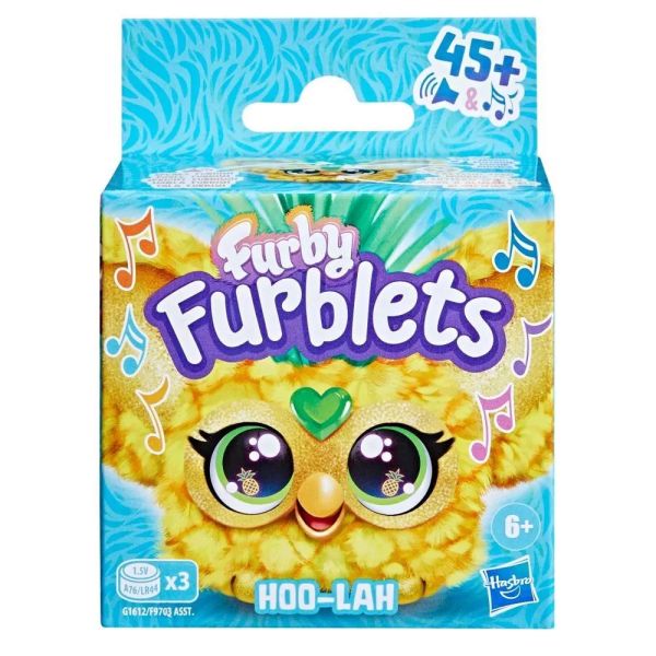 Furby Furblets interaktív plüssfigura - Hoo-Lah