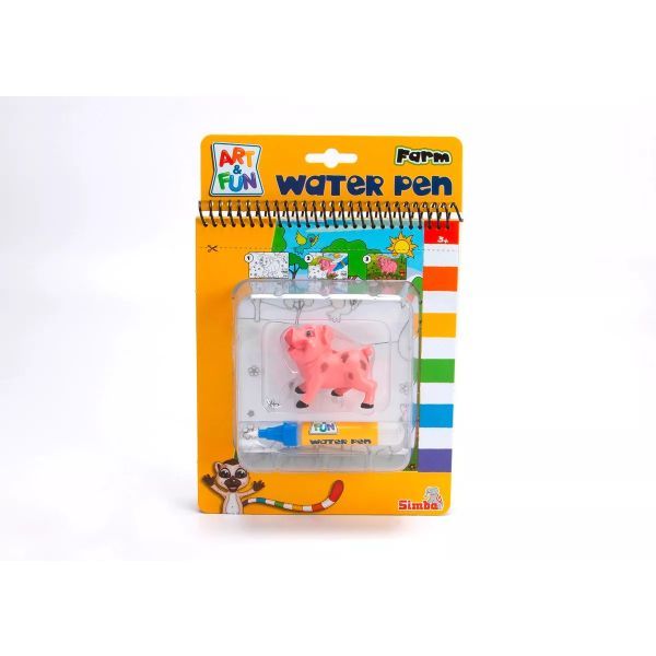 Art&amp;Fun: Vizzel színező könyv figurával - Farm állatok
