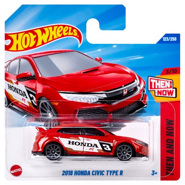 Hot Wheels: 2018 Honda Civic Type R kisautó