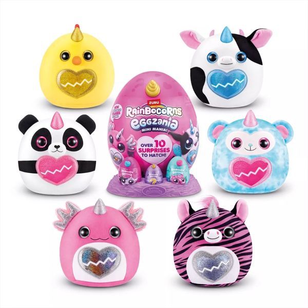 Zuru: Rainbocorns Eggzania mini meglepetés tojás, 1. széria akciós termékkép 1
