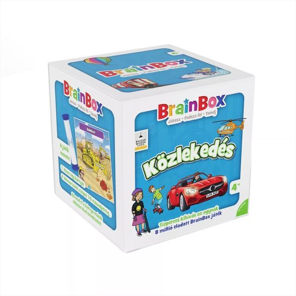 Brainbox társasjáték: Közlekedés, új akciós termékkép 1